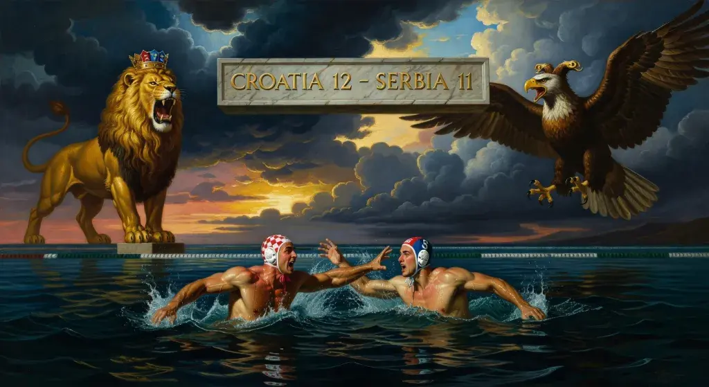 Vaterpolo rezultati uživo: hrvatske i srpske utakmice